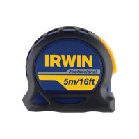 Рулетка профессиональная 5м/16 футов, IRWIN (19мм)