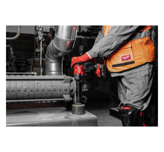 Гайковерт акумуляторний безщітковий MILWAUKEE 1/2" (881 Нм) M18 FMTIW2F12-0Х, з кільцем (каркас)