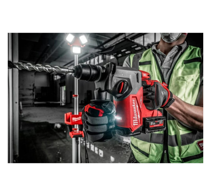 Перфоратор акумуляторний безщітковий SDS-PLUS MILWAUKEE M18 FHX-0X (2,5Дж) (каркас+HDкейс)