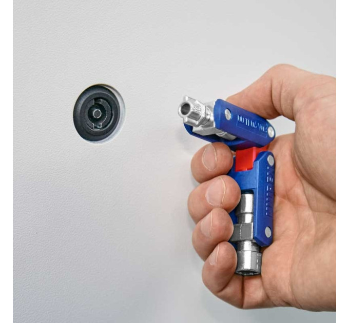Ключ крестовой для электрошкафов и систем запирания DoubleJoint 89мм KNIPEX 00 11 06 V03