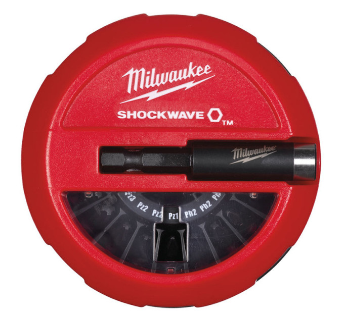 Набор бит Milwaukee SHOCKWAVE (15 предм.)