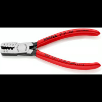 Инструмент для обжима контактных гильз 0,25-2,5мм², 145мм KNIPEX 97 61 145 F, фосфатированный