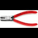 Инструмент для обжима контактных гильз 0,25-2,5мм², 145мм KNIPEX 97 61 145 F, фосфатированный