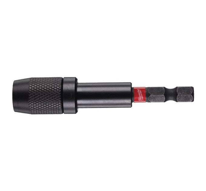 Держатель для бит магнитный ShW 1/4'' Hex MILWAUKEE, с фиксатором, 73мм
