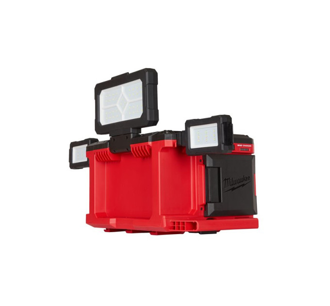 Зарядное устройство/фонарь MILWAUKEE PACKOUT M18 POALC-0