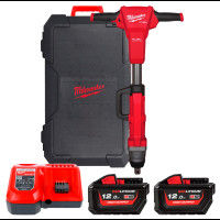 Гайковерт железнодорожный аккумуляторный MILWAUKEE 1'' M18 FHIWF1R-122C (2000Нм)(ЗУ+1Х12Ач), (замена