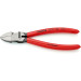Кусачки боковые (бокорезы) для пластмассы, 160мм KNIPEX 72 01 160, фосфатированные