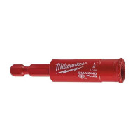 Коронка алмазная Diamond Plus MILWAUKEE, Ø12,0мм (1/4 Hex) (с водой)