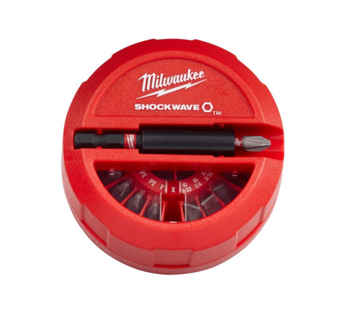Набор бит Milwaukee SHOCKWAVE (15 предм.)