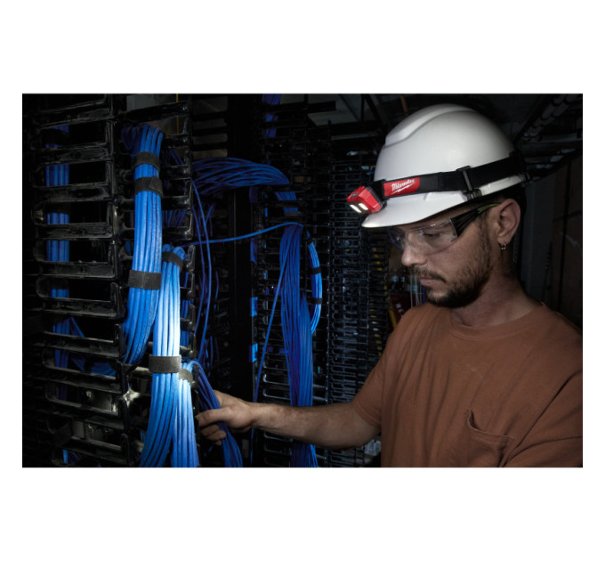 Фонарь светодиодный налобный на батарейках ААА MILWAUKEE HL-SF
