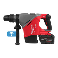 Перфоратор аккумуляторный бесщёточный SDS-MAX MILWAUKEE, M18 FHACO540-122C (ЗУ, 2х12Ач FORGE, кейс)