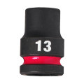 Головка ударна ShW 1/2'' STD MILWAUKEE, 13мм