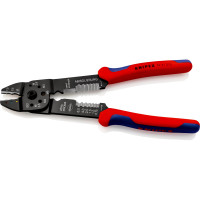 Клещи для опрессовки, резки и зачистки 230мм KNIPEX 97 21 215 SB, фосфатированные