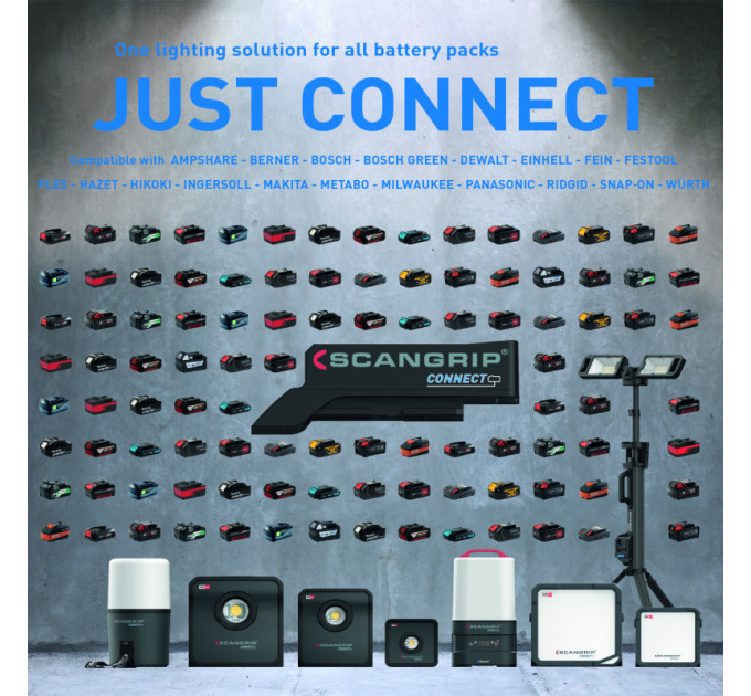 Переходник для аккумулятора FESTOOL/SCANGRIP CONNECT