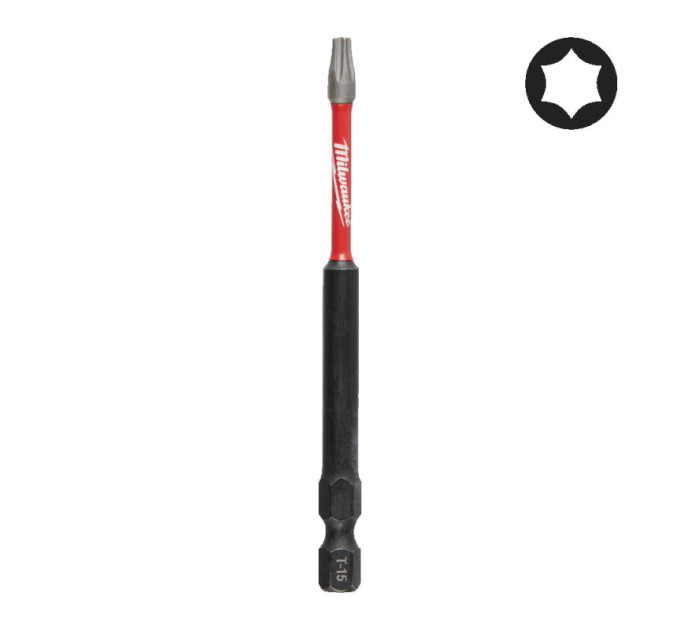 Біта SHOCKWAVE MILWAUKEE, TX15, 90мм