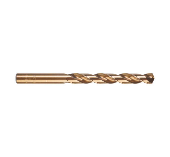 Свердло по металу HSS-Co MILWAUKEE, DIN338, Ø10,5х133х87мм, (5шт)