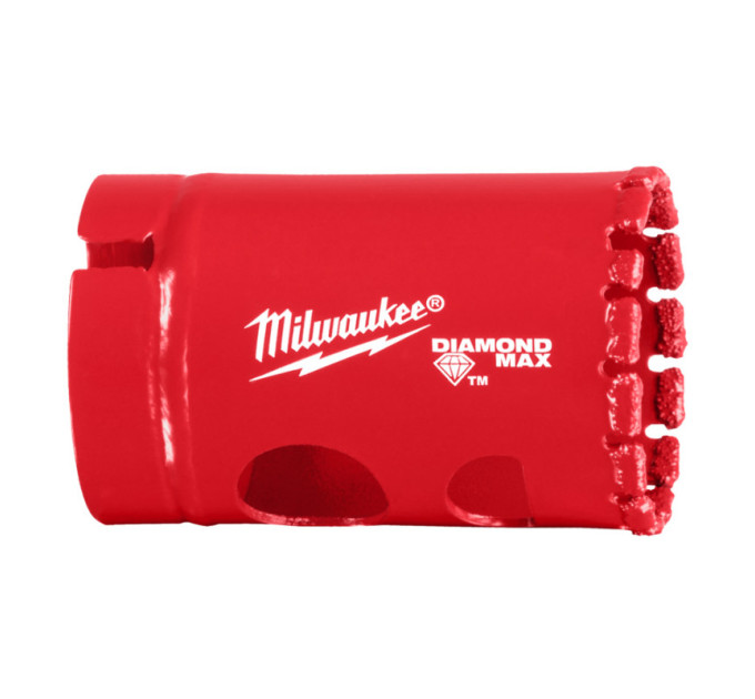 Коронка алмазная Diamond Plus/Max MILWAUKEE, Ø32мм (5/8''х18) (сверление с водой)