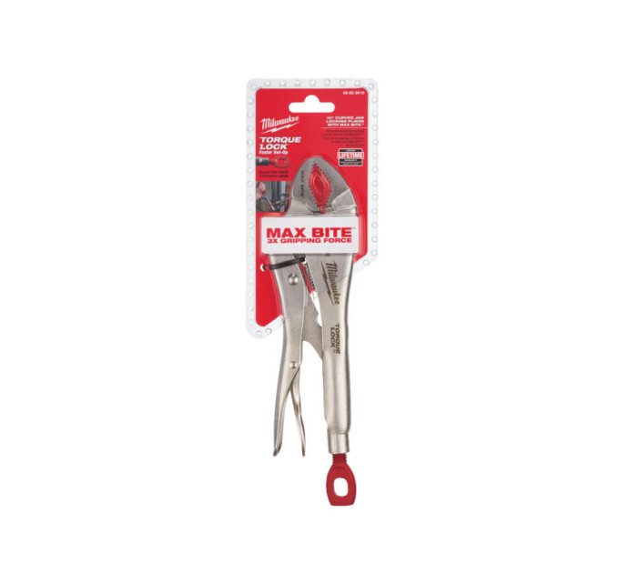 Зажим-струбцина Torque Lock Maxbite MILWAUKEE, Ø50мм, (закругленые губки), 250мм