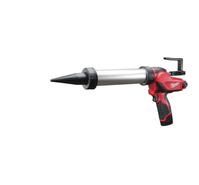 Пистолет для герметика аккумуляторный MILWAUKEE M12 PCG/400A-201B (400мл) (ЗУ+1акк.Х2Ач+сумка)