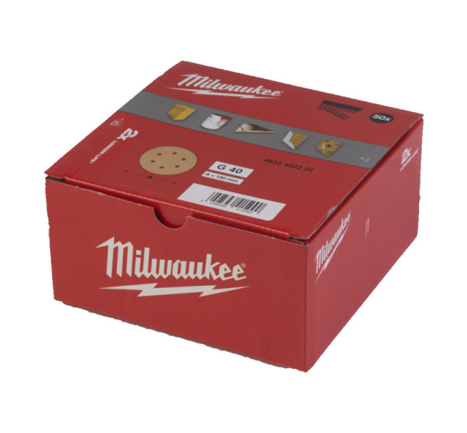Шлифовальный круг HP MILWAUKEE Ø150/6 HL, зерно 40, (50шт)