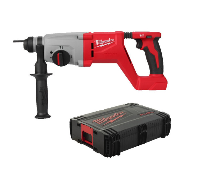 Перфоратор акумуляторний безщітковий SDS-PLUS MILWAUKEE M18 BLHACD26-0X (2,6 Дж) (каркас, HDкейс)