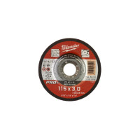 Диск отрезной по камню MILWAUKEE, CC 42/115х3 PRO+, Ø115мм