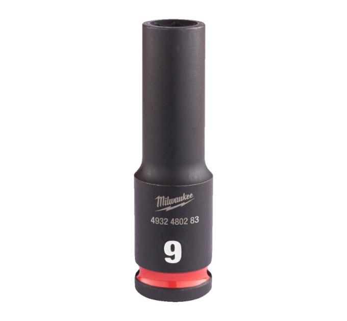 Головка ударная ShW 3/8'' SKT MILWAUKEE, удлиненная, 9мм