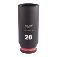 Головка ударная ShW 3/8'' SKT MILWAUKEE, удлиненная, 20мм Головка ударная ShW 3/8'' SKT MILWAUKEE, удлиненная, 20мм