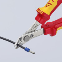 Кусачки (бокорезы) прецизионные Electronic Super Knips®  125мм VDE KNIPEX 78 06 125, полированные