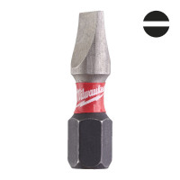 Бита SHOCKWAVE MILWAUKEE, SL1,2x6,5, 25мм, (2шт) Бита SHOCKWAVE MILWAUKEE, SL1,2x6,5, 25мм, (2шт)