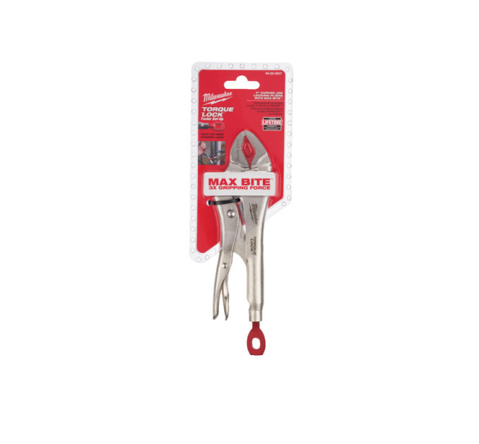 Зажим-струбцина Torque Lock Maxbite MILWAUKEE, Ø38мм, (закругленные губки), 170мм