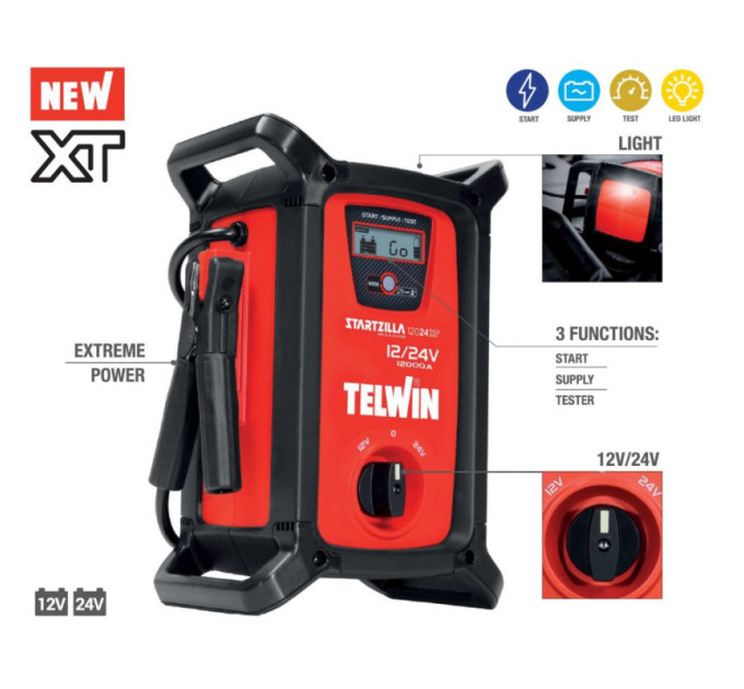 Пусковое устройство Telwin STARTZILLA 12024 XT 12V/24V