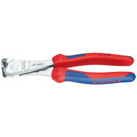Кусачки торцевые (клещи) особой мощности, Ø5,0мм KNIPEX 67 05 200, хромированные
