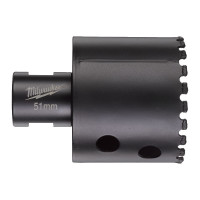 Коронка алмазна Diamond Max MILWAUKEE, Ø51мм M14 (сухе свердління)