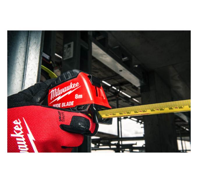 Рулетка магнитная WIDE BLADE MAGNETIC MILWAUKEE (Gen2), 8м (35мм)