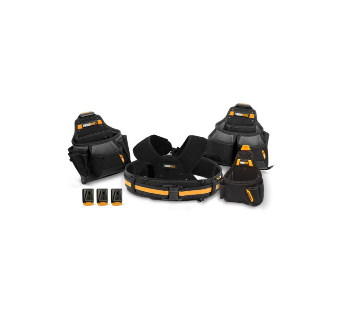 Набор, ремень, подтяжки, 3 сумки с клипсами, TB-CT-101-5 TOUGHBUILT