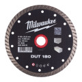 Диск алмазный MILWAUKEE DUT 180, Ø180мм (керамическая плитка/чистый рез)