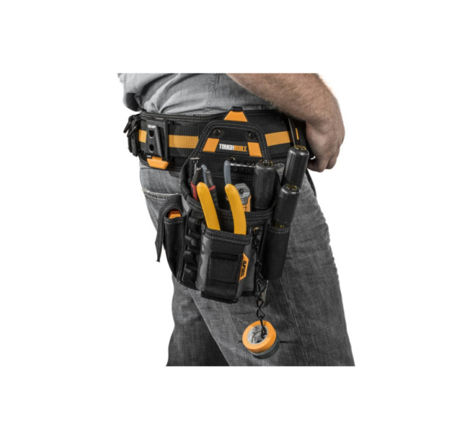 Строительная поясная сумка для электрика ClipTech Toughbuilt TB-CT-34