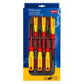 Набор диэлектрических отверток с зауженным рабочим концом KNIPEX 00 20 12 V05, шлиц/PlusMinus