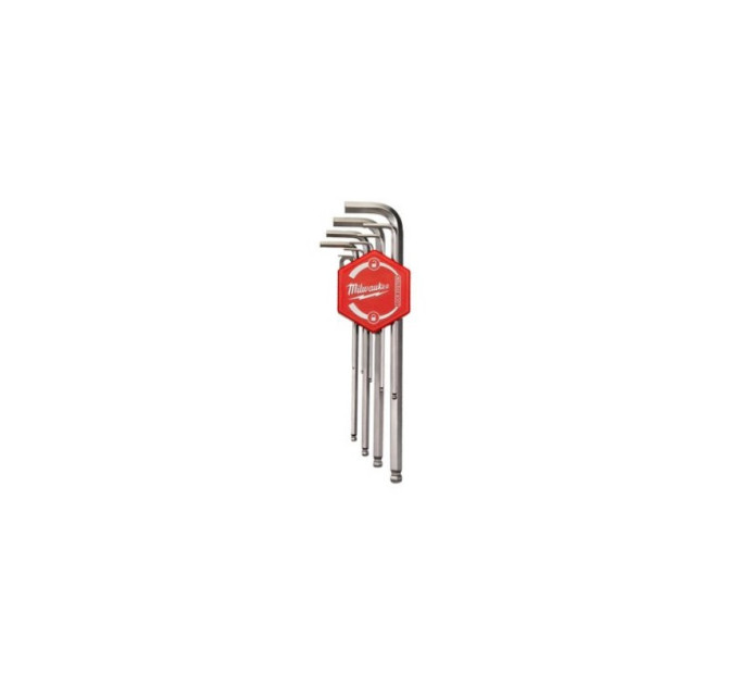 Набор ключей шестигранных HEX MILWAUKEE (1,5-10мм) (9шт)