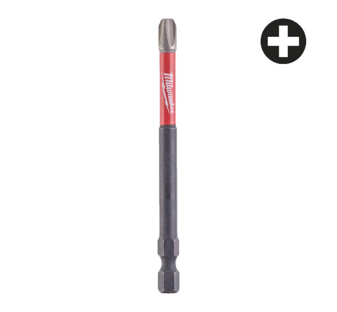Бита SHOCKWAVE MILWAUKEE, PH3, 90мм
