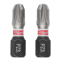 Бита SHOCKWAVE MILWAUKEE, PZ3, 25мм, (3шт)