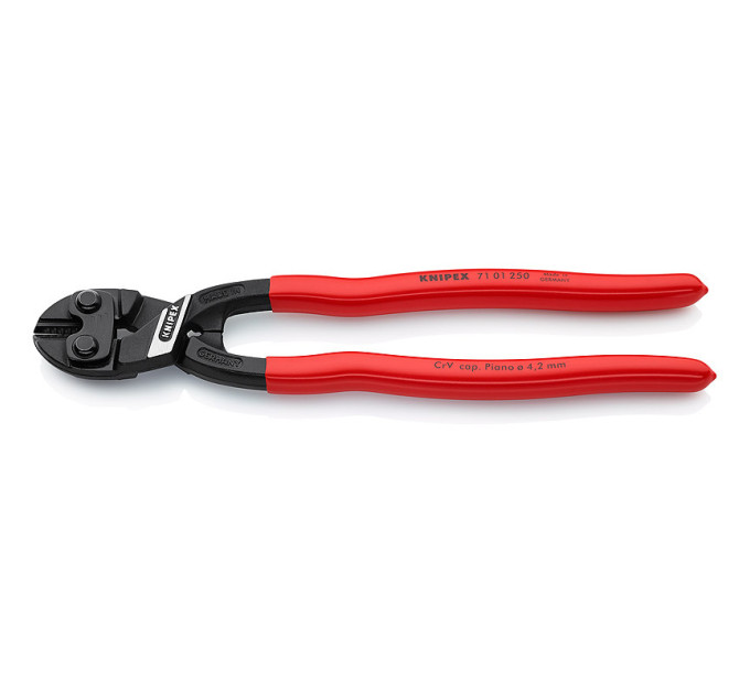 Болторез компактный, Ø5,8мм CoBolt XL KNIPEX 71 01 250 SB, фосфатированный