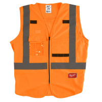 Жилет сигнальный оранжевый MILWAUKEE 2XL/3XL