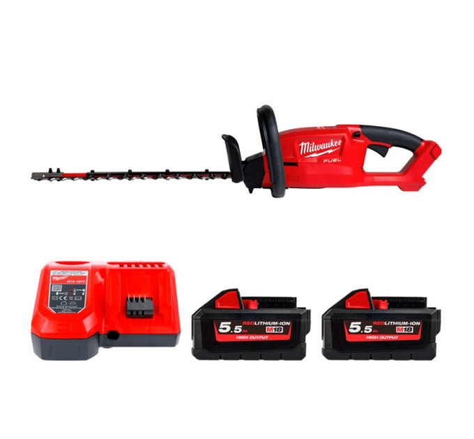 Кусторез аккумуляторный бесщеточный MILWAUKEE (лезвие 60см) M18 FHET60-802, (замена на 4933498385)
