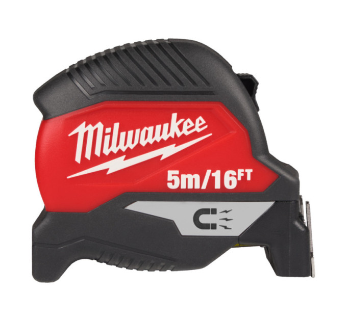 Рулетка магнитная MAGNETIC MILWAUKEE (Gen4), 5м/16фт (30мм)