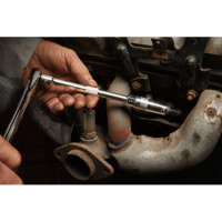 Головка хромована 3/8'' MILWAUKEE, для свічок запалювання, 9/16''