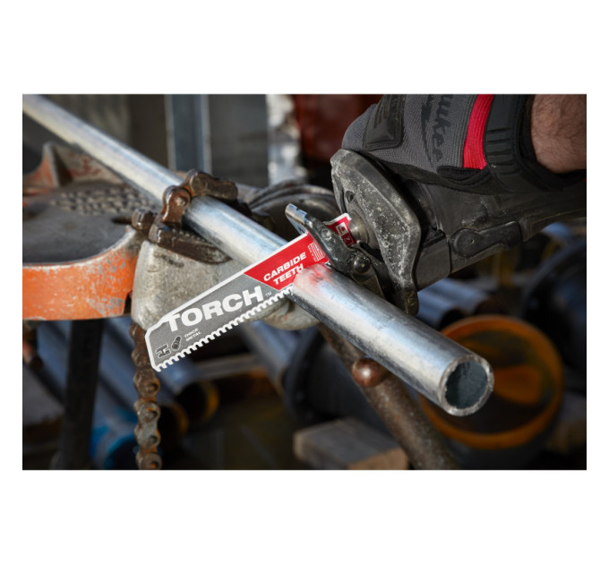 Полотно для сабельных пил TORCH CARBIDE MILWAUKEE, 150х3,1мм, (металл), (замена на 48475201)