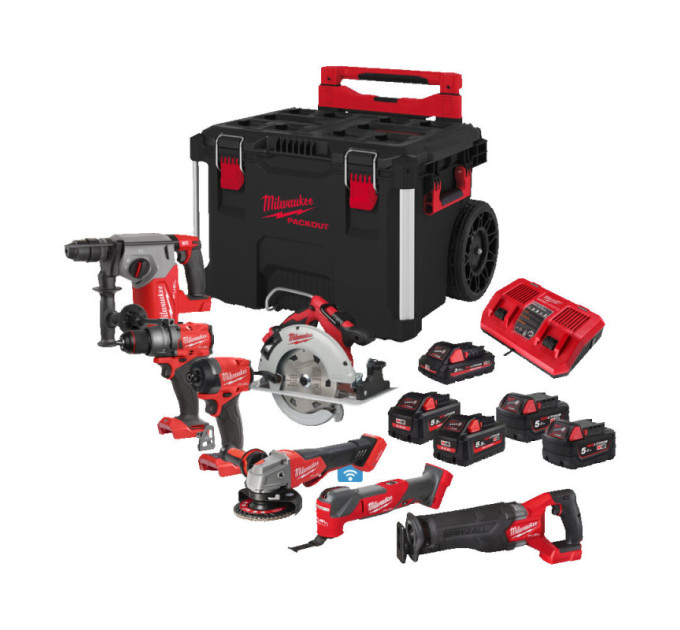 Набір інструментів акумуляторних MILWAUKEE, M18 FPP8C-553P