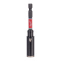 Держатель для бит магнитный ShW 1/4'' Hex MILWAUKEE, 75мм (с винтовым фиксатором)